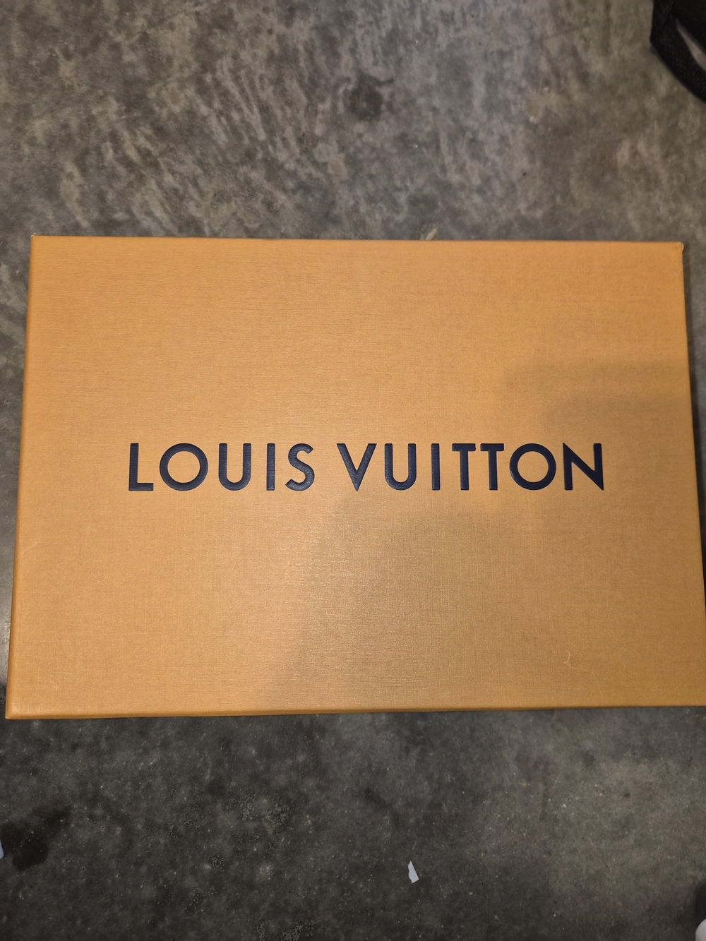 Louis Vuitton Empty Drawer Gift Box 11.25x8x4.25 W/ Care Booklet Saffron
